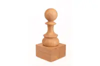 Puchar szachowy drewniany - Biały Pion (25 cm) Puchar szachowy drewniany - Biały Pion (25 cm)