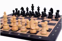 Zestaw szachowy Timeless - szachownica (pole 58mm), figury (król 96 mm) Zestaw szachowy Timeless - szachownica (pole 58mm), figury (król 96 mm)