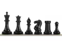 Figury szachowe Exclusive Staunton nr 6, kremowe/czarne, dociążane metalem (król 95 mm) Figury szachowe Exclusive Staunton nr 6, kremowe/czarne, dociążane metalem (król 95 mm)