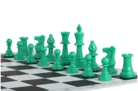 Zielone bierki szachowe nr 6 Zielone bierki szachowe nr 6