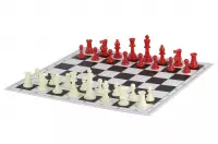 Czerwone bierki szachowe nr 6