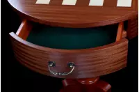 Stolik szachowy de Lux, okrągły, bez figur (wysokość 77 cm) Stolik szachowy de Lux, okrągły, bez figur (wysokość 77 cm)