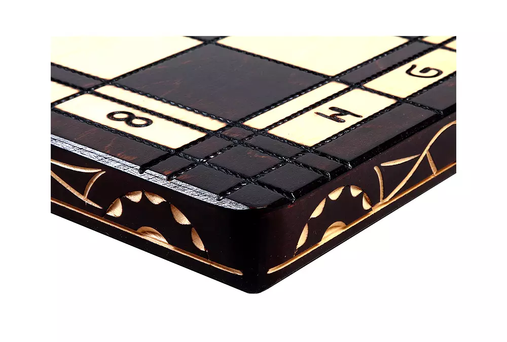 DUŻE DREWNIANE SZACHY 