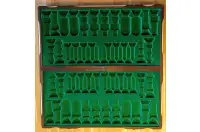 DUŻA KASETKA/SZACHOWNICA ROYAL LUX (65x65cm) pole 72mm DUŻA KASETKA/SZACHOWNICA ROYAL LUX (65x65cm) pole 72mm