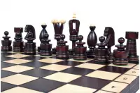 SZACHY KRÓLEWSKIE DUŻE (49x49cm) INKRUSTOWANE