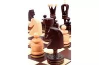 SZACHY KRÓLEWSKIE DUŻE (49x49cm) INKRUSTOWANE