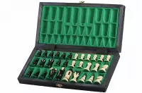 SZACHY KRÓLEWSKIE ŚREDNIE (34x34cm) kolor czarny SZACHY KRÓLEWSKIE ŚREDNIE (34x34cm) kolor czarny