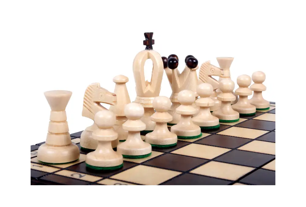 SZACHY KRÓLEWSKIE MAŁE (28,5 x 28 cm)