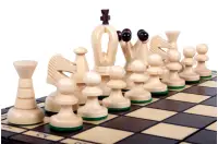 SZACHY KRÓLEWSKIE MAŁE (28,5 x 28 cm) SZACHY KRÓLEWSKIE MAŁE (28,5 x 28 cm)