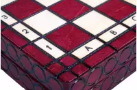 SZACHY KRÓLEWSKIE MAŁE kolor WIŚNIOWY (28,5 x 28 cm) SZACHY KRÓLEWSKIE MAŁE kolor WIŚNIOWY (28,5 x 28 cm)