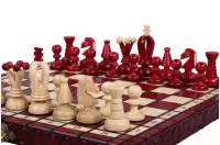 SZACHY KRÓLEWSKIE MAŁE kolor WIŚNIOWY (28,5 x 28 cm) SZACHY KRÓLEWSKIE MAŁE kolor WIŚNIOWY (28,5 x 28 cm)