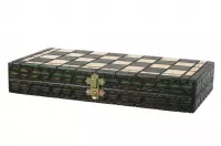 SZACHY KRÓLEWSKIE MAŁE kolor ZIELONY (28,5 x 28 cm) SZACHY KRÓLEWSKIE MAŁE kolor ZIELONY (28,5 x 28 cm)