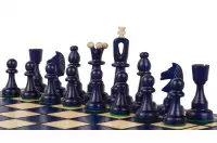 SZACHY AS (40,5 x 41 cm) NIEBIESKIE