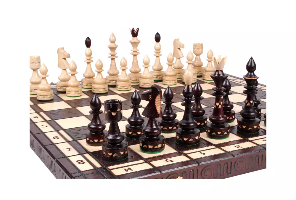 SZACHY INDYJSKIE DUŻE (54x54cm)