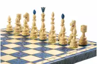 SZACHY INDYJSKIE DUŻE (54cm) kolor niebieski