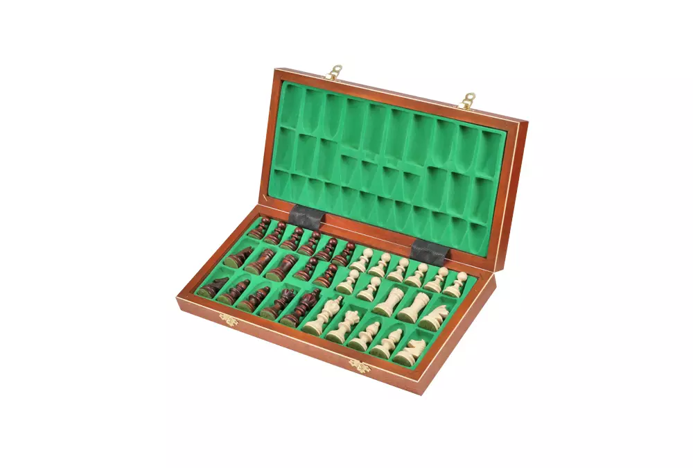 SZACHY OLIMPIJSKIE MAŁE intarsja (35x35cm)