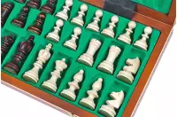 SZACHY OLIMPIJSKIE MAŁE intarsja (35x35cm) SZACHY OLIMPIJSKIE MAŁE intarsja (35x35cm)