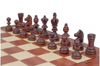 SZACHY OLIMPIJSKIE MAŁE intarsja (35x35cm) SZACHY OLIMPIJSKIE MAŁE intarsja (35x35cm)