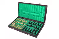 SZACHY DREWNIANE INDYJSKIE (47x46,5cm) SZACHY DREWNIANE INDYJSKIE (47x46,5cm)