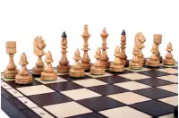 SZACHY DREWNIANE INDYJSKIE (47x46,5cm) SZACHY DREWNIANE INDYJSKIE (47x46,5cm)