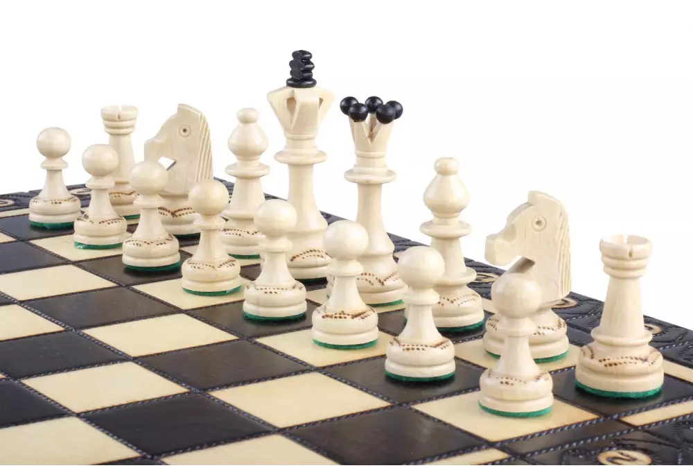 SZACHY SENATOR New Line kolor czarny