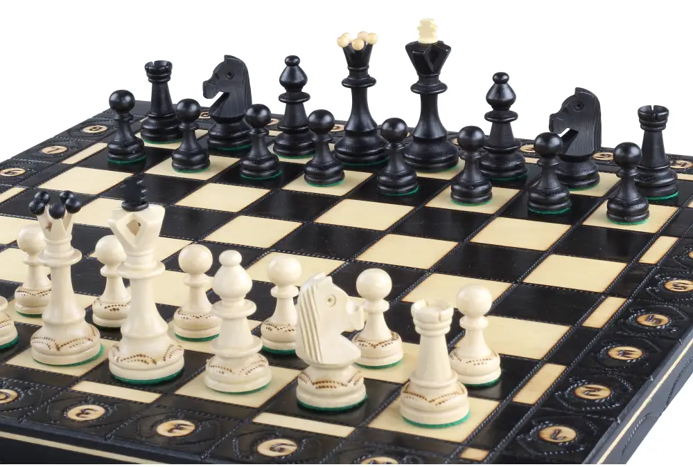 SZACHY SENATOR New Line kolor czarny