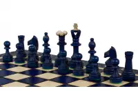 SZACHY SENATOR New Line kolor niebieski