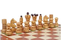 SZACHY PEREŁKA DUŻA (42x42cm) intarsjowana szachownica SZACHY PEREŁKA DUŻA (42x42cm) intarsjowana szachownica