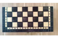 SZACHY PEREŁKA MAŁA z wkładką, kolor czarny SZACHY PEREŁKA MAŁA z wkładką, kolor czarny