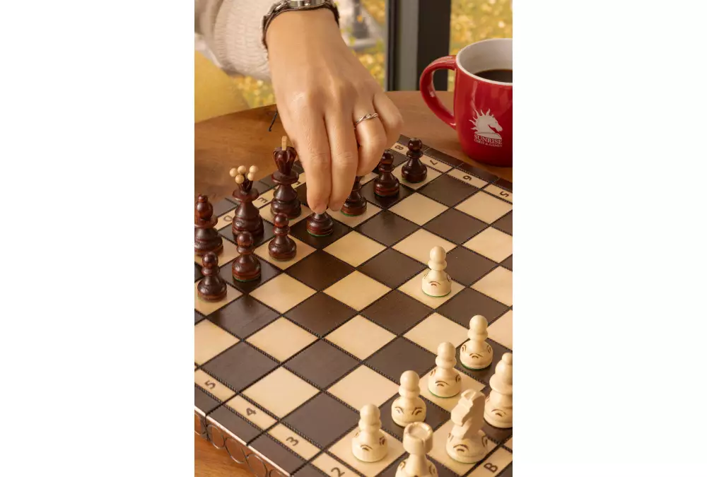 SZACHY PEREŁKA ŚREDNIA (36x36cm) - nie tylko dla dzieci