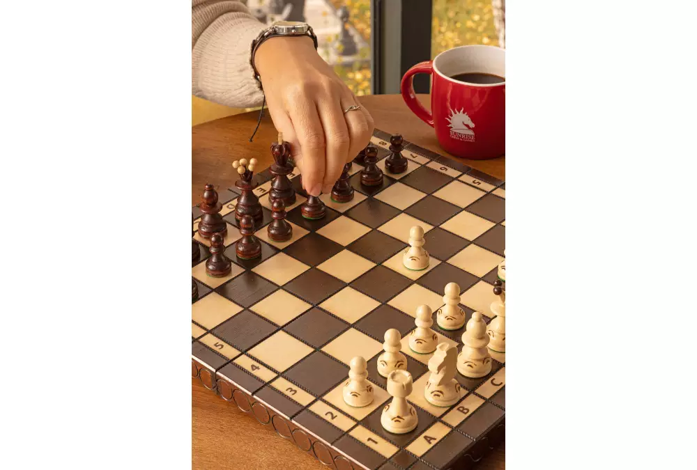 SZACHY PEREŁKA ŚREDNIA (36x36cm) - nie tylko dla dzieci