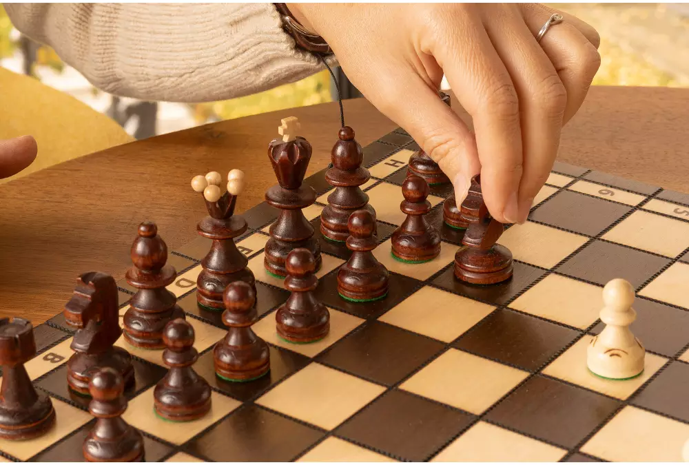 SZACHY PEREŁKA ŚREDNIA (36x36cm) - nie tylko dla dzieci