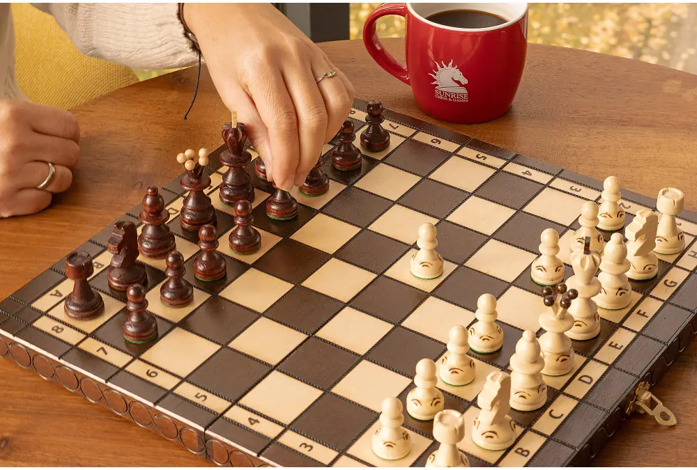 SZACHY PEREŁKA ŚREDNIA (36x36cm) - nie tylko dla dzieci