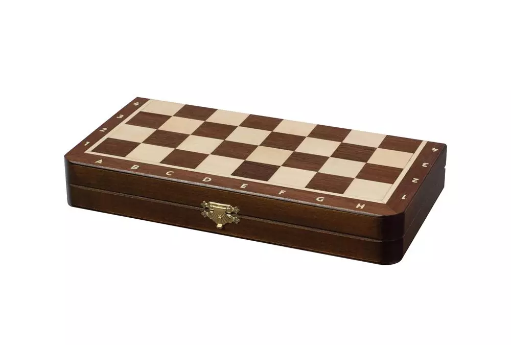 SZACHY MAGNETYCZNE LUX (28x28cm) INTARSJOWANE