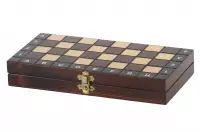 ZESTAW SZKOLNY DREWNIANY (28x28cm) - SZACHY + WARCABY + BACKGAMMON ZESTAW SZKOLNY DREWNIANY (28x28cm) - SZACHY + WARCABY + BACKGAMMON