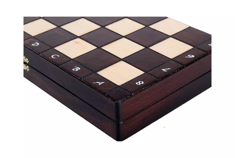 SZACHY DREWNIANE ROYAL MAXI New Line (31x31cm)