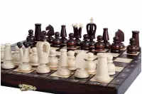 SZACHY DREWNIANE ROYAL MAXI New Line (31x31cm) SZACHY DREWNIANE ROYAL MAXI New Line (31x31cm)