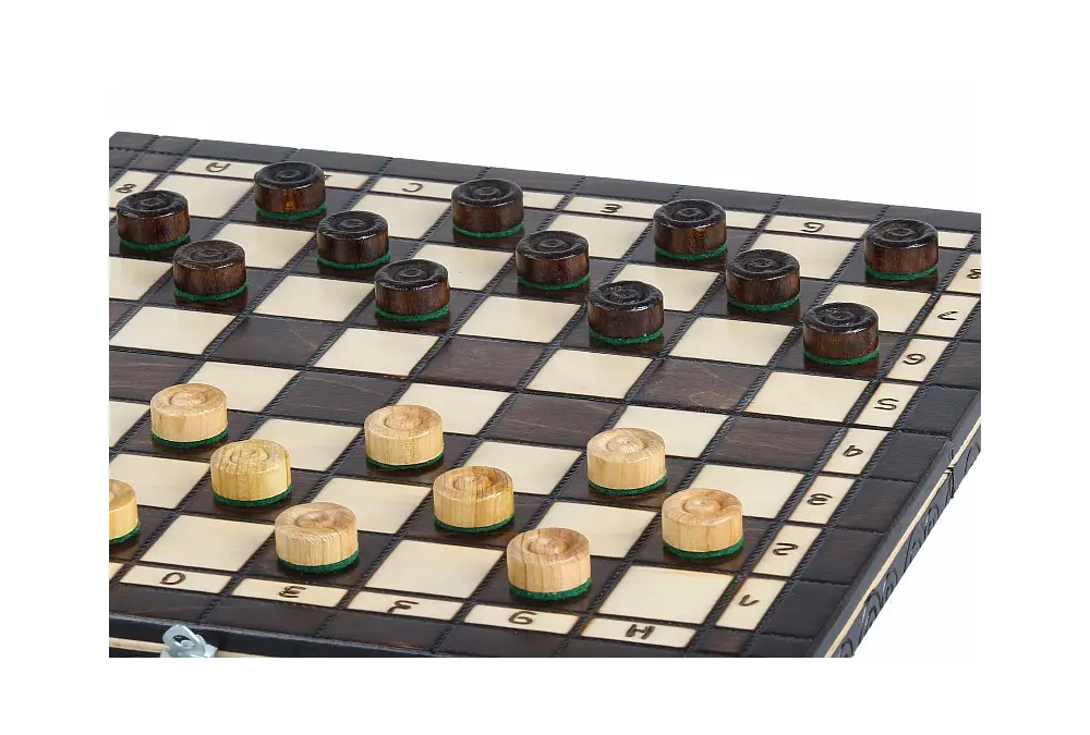 SZACHY + WARCABY (35x35cm) CZEREŚNIOWE