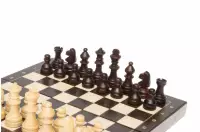 Szachy drewniane szkolne mini 20 cm x 20 cm Szachy drewniane szkolne mini 20 cm x 20 cm