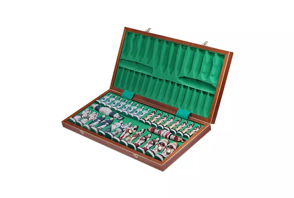 SZACHY SPARTAKUS (intarsja)