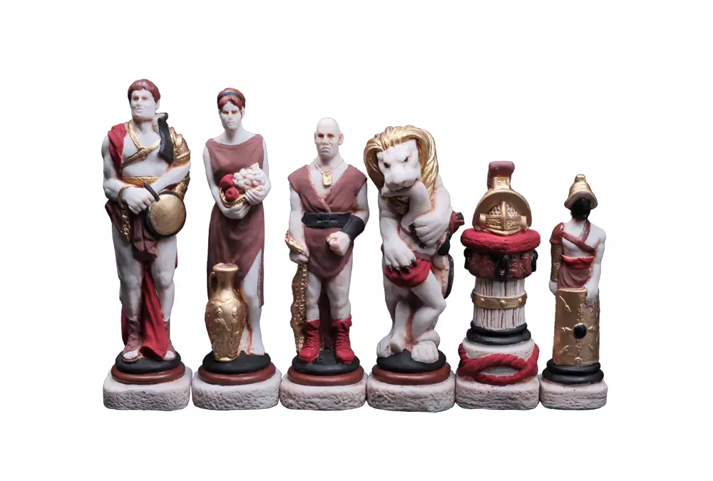 SZACHY SPARTAKUS (intarsja)