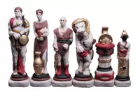 SZACHY SPARTAKUS (intarsja) SZACHY SPARTAKUS (intarsja)