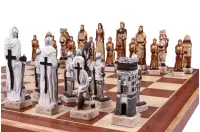 SZACHY GRUNWALD (intarsja)