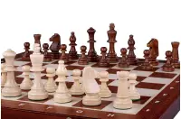 Szachy Turniejowe nr 5 Sunrise, Intarsjowane Szachy Turniejowe nr 5 Sunrise, Intarsjowane