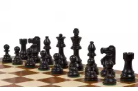 Szachy drewniane French 3,75 cala (pole 58 mm) Szachy drewniane French 3,75 cala (pole 58 mm)