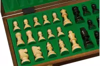 Szachy drewniane French 3,75 cala (pole 58 mm) Szachy drewniane French 3,75 cala (pole 58 mm)