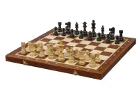 Szachy drewniane French 3,75 cala (pole 58 mm) Szachy drewniane French 3,75 cala (pole 58 mm)