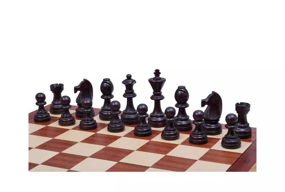 Szachy Turniejowe nr 7 (50x50cm) Intarsjowane