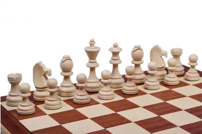 Szachy Turniejowe nr 7 (50x50cm) Intarsjowane