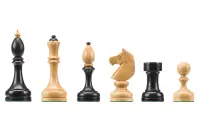 Drewniane figury szachowe DGT "Czech Club" do szachownic elektronicznych